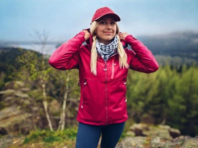 Husky Sauri L black dámská softshell bunda