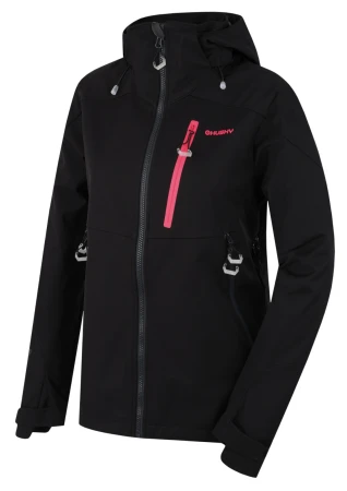Husky Sauri L black dámská softshell bunda