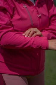 Husky Sevan L pink dámská softshell bunda