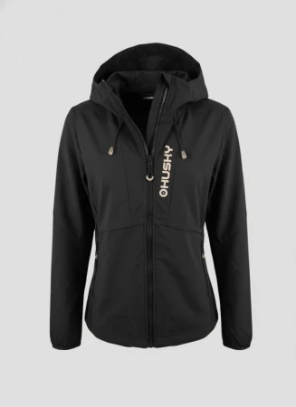 Husky Silvo L black dámská softshell bunda