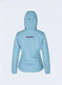 Husky Silvo L light blue dámská softshell bunda