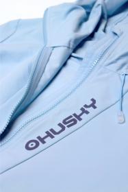 Husky Silvo L light blue dámská softshell bunda