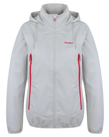 Husky Sonny L lt. grey dámská softshell bunda