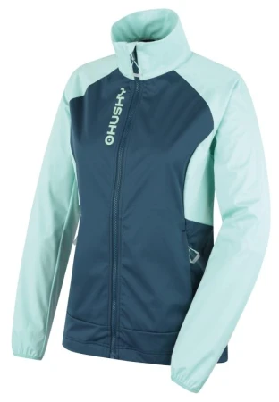 Husky Suli L mint/turquoise dámská softshell bunda Husky Suli L mint/turquoise dámská softshell bunda