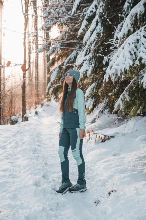 Husky Suli L mint/turquoise dámská softshell bunda