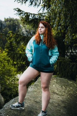 Husky Suli L mint/turquoise dámská softshell bunda