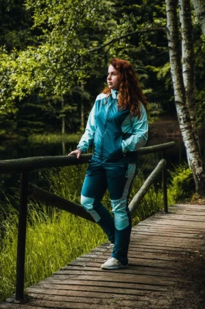 Husky Suli L mint/turquoise dámská softshell bunda