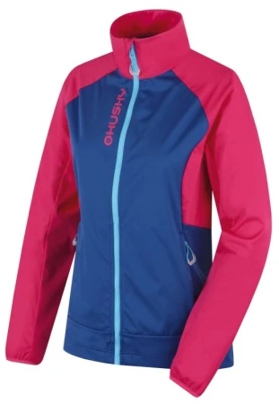 Husky Suli L pink/blue dámská softshell bunda Husky Suli L pink/blue dámská softshell bunda