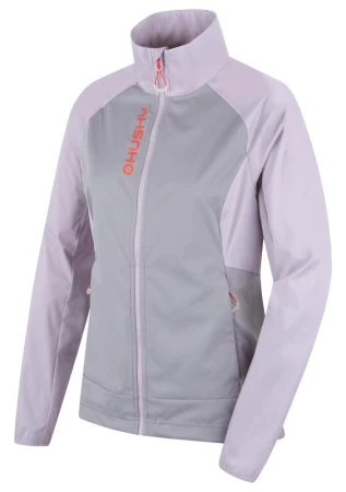 Husky Suli L purple/grey dámská softshell bunda Husky Suli L purple/grey dámská softshell bunda