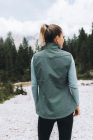 Husky Salien L faded green dámská softshell vesta