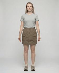 Husky Fae L brown dámská sukně