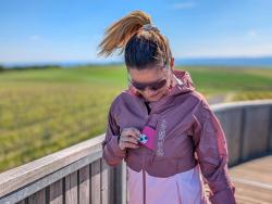 Husky Luma L black dámská ultralehká bunda