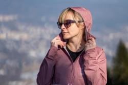 Husky Luma L blue dámská ultralehká bunda