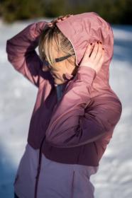 Husky Luma L pink dámská ultralehká bunda