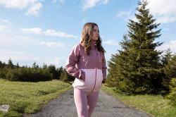 Husky Luma L pink dámská ultralehká bunda