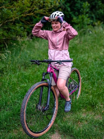 Husky Luma L pink dámská ultralehká bunda