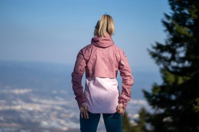 Husky Luma L pink dámská ultralehká bunda