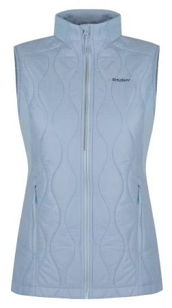 Husky Nimesie L light blue dámská vesta