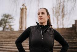 Husky Nimesie L light purple dámska vesta