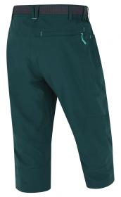 Husky Klery L dk. green dámské 3/4 kalhoty