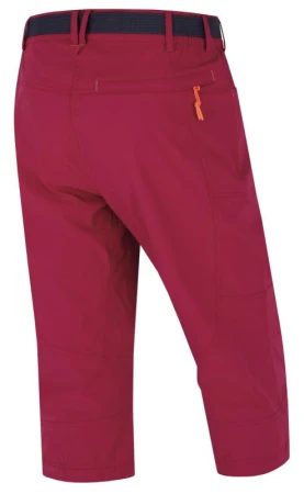 Husky Klery L magenta dámské 3/4 kalhoty