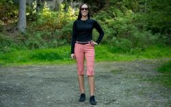 Husky Dámské 3/4 kalhoty Klery L růžová