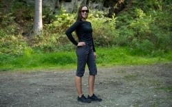 Husky Dámské 3/4 kalhoty Klery L zelená