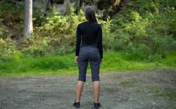 Husky Dámské 3/4 kalhoty Klery L zelená