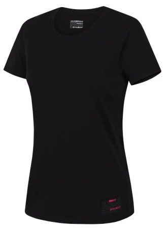 Husky Tee Base L black dámské bavlněné triko