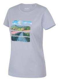 Husky Tee Flo L light blue dámské bavlněné triko Husky Tee Flo L light blue dámské bavlněné triko