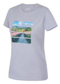 Husky Tee Flo L light blue dámske bavlnené tričko Husky Tee Flo L light blue dámske bavlnené tričko