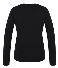 Husky Tee Loba L black dámské bavlněné triko