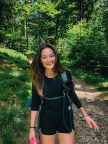 Husky Tee Loba L black dámské bavlněné triko