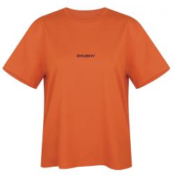 Husky Tee Stamp L orange dámské bavlněné triko
