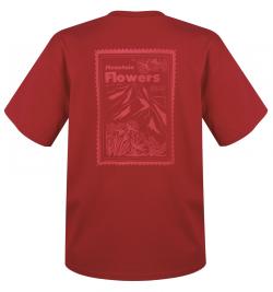 Husky Tee Stamp L red dámské bavlněné triko