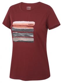 Husky Tee Vane L bordo dámske bavlnené tričko Husky Tee Vane L bordo dámske bavlnené tričko