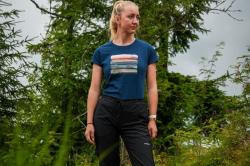 Husky Tee Vane L dark blue dámské bavlněné triko