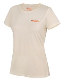 Husky Tee Walker L beige dámské bavlněné triko Husky Tee Walker L beige dámské bavlněné triko