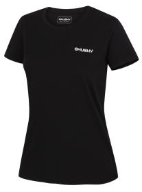 Husky Tee Walker L black dámské bavlněné triko