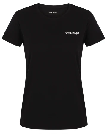 Husky Tee Walker L black dámské bavlněné triko
