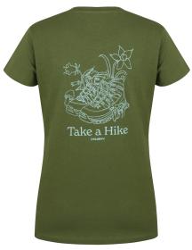 Husky Tee Walker L green dámské bavlněné triko