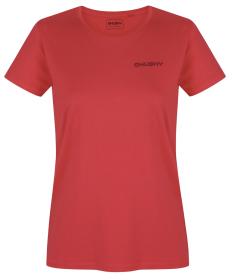 Husky Tee Walker L pink dámské bavlněné triko