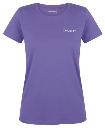 Husky Tee Walker L purple dámské bavlněné triko