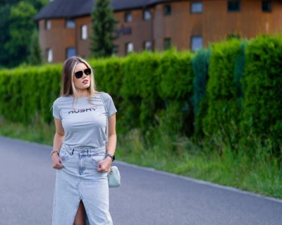 Husky Tee Wild L black dámské bavlněné triko