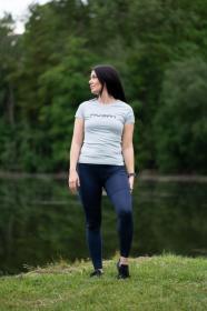 Husky Tee Wild L light grey dámské bavlněné triko