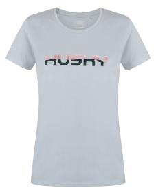 Husky Tee Wild L light grey dámské bavlněné triko