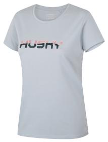 Husky Tee Wild L light grey dámske bavlnené tričko Husky Tee Wild L light grey dámske bavlnené tričko