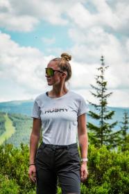 Husky Tee Wild L white dámské bavlněné triko