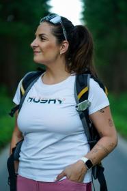 Husky Tee Wild L white dámské bavlněné triko