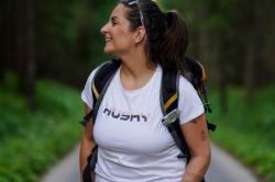Husky Tee Wild L white dámské bavlněné triko